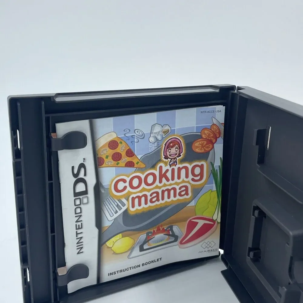Cooking Mama Nintendo DS 2006 - CASE + MANUAL ONLY- NO GAME